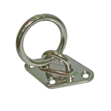 Marine Deck Hardware Stainless Diamond With Ring Plate Eye